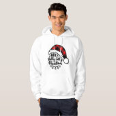 Santa's Holly Jolly Wish hoodie (Voorkant volledig)