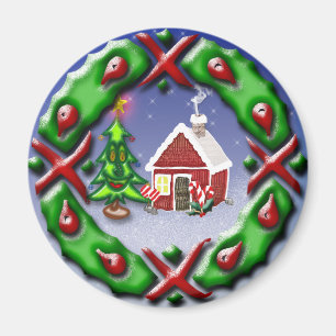 Santas Home Magneet