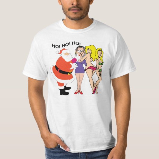 Santa's Ho's T-shirt (Voorkant)