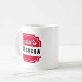 Santa's Hot Cocaca. Koffiemok (Voorkant links)