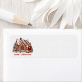 Santa's House Adresetiketten Etiket (Insitu)