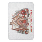 Santa's House Bad Mat (Voorkant Verticaal)