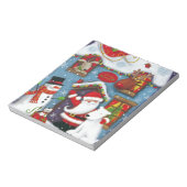 Santa's House Notitieblok (Linkerzijde)