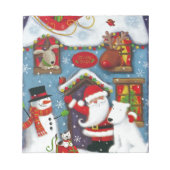 Santa's House Notitieblok (Voorkant)