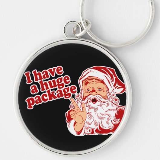 Santas Huge-pakket Sleutelhanger (Voorkant)