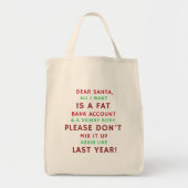 Santa's Humor Haven Tas (Voorkant)