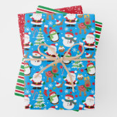 Santas Inpakpapier Vel (In situ)