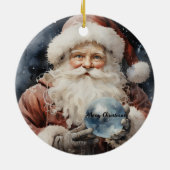🎅 Santa's Jolly Glow Ornament 🎅 (Achterkant)