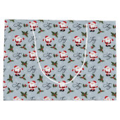 Santa's Joy en Holly Groot Cadeauzakje (Achterkant)
