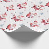 Santa's Jubilee Joy Cadeaupapier (Hoek)