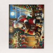 Santa's Kitten Storytime Legpuzzel (Verticaal)