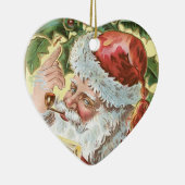 Santa's Kleine Helper Keramisch Ornament (Rechts)
