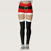 Santa's Kleine Helper Leggings (Voorkant)