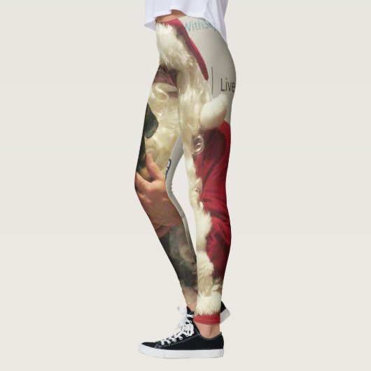 Santa's Kleine Helper Leggings (Links)