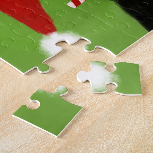 Santa's Kleine Helper Legpuzzel (Zijkant)