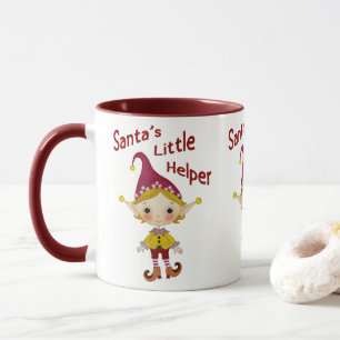 Santa's kleine helper mok