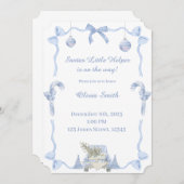 Santas Kleine Helper Verjaardagsfeest Kaart (Voorkant / Achterkant)