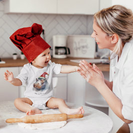 Santa's Kleine Nijlpaard, op maat Romper