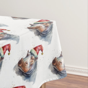 Santa's Kleine Nijlpaard Tafelkleed
