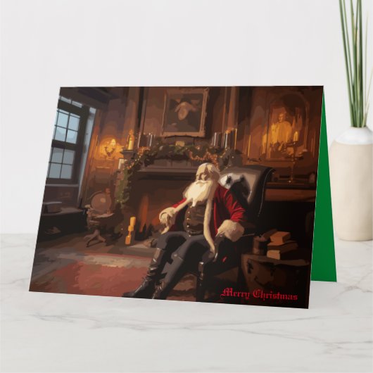 Santa's Koele Hoekje Kaart (Voorkant)