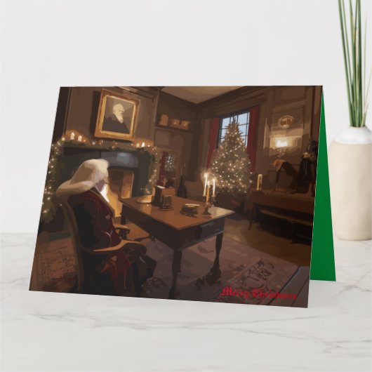 Santa's Koele Hoekje Kaart (Voorkant)