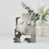 Santa's Lap Briefkaart (Staand voorkant)