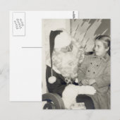 Santa's Lap Briefkaart (Voorkant / Achterkant)