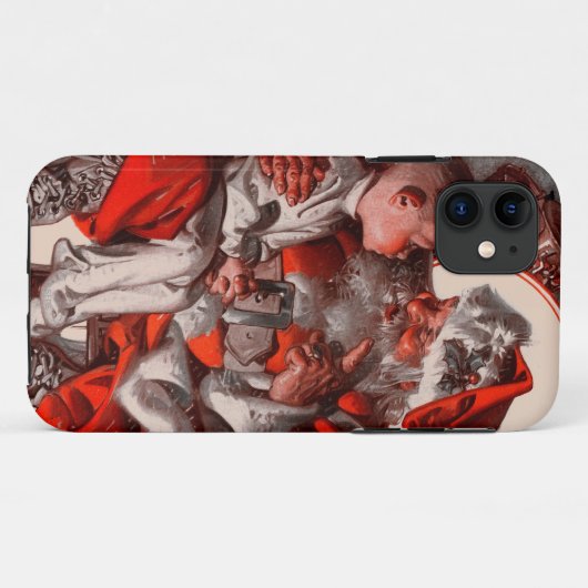 Santa's Lap Case-Mate iPhone Case (Achterkant (horizontaal))