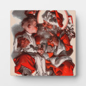 Santa's Lap Fotoplaat (Voorkant)