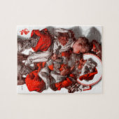 Santa's Lap Legpuzzel (Horizontaal)