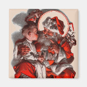 Santa's Lap Magneet (Voorkant)