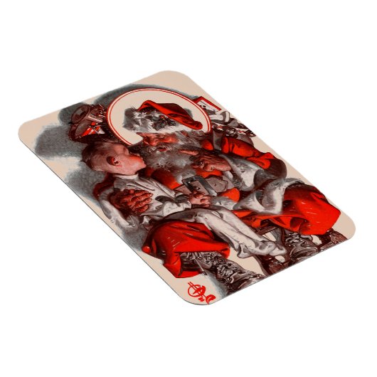 Santa's Lap Magneet (Rechterzijde)