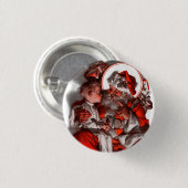 Santa's Lap Ronde Button 3,2 Cm (Voorkant /achterkant)