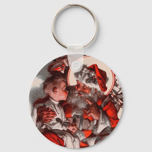 Santa's Lap Sleutelhanger (Voorkant)