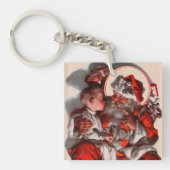 Santa's Lap Sleutelhanger (Voorkant)