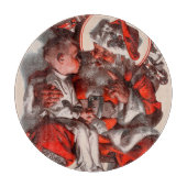 Santa's Lap Snijplank (Voorkant)