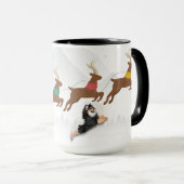 Santas Lappy Helpers - mok Lapphund (Voorkant rechts)