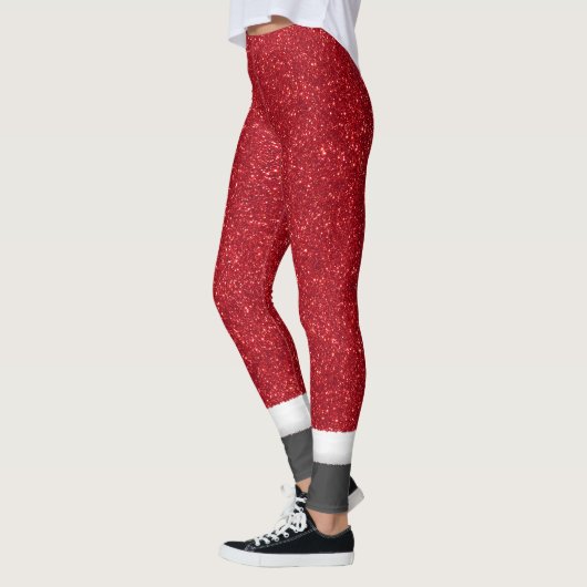 Santa's Leggings, Kerstmis Leggings (Links)