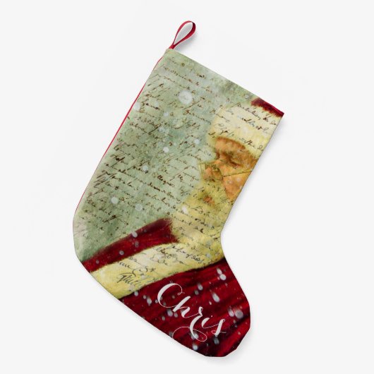 Santas Letter Kleine Kerstsok (Voorkant (Hangend))