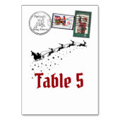 Santa's Letter Noordpool Ondeugend of Mooie Zitpla Kaart (Voorkant)