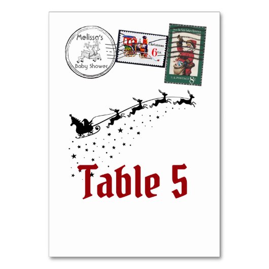 Santa's Letter Noordpool Ondeugend of Mooie Zitpla Kaart (Voorkant)