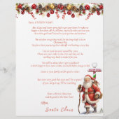 Santa's Letter to Child Rendier Noordpool (Voorkant)