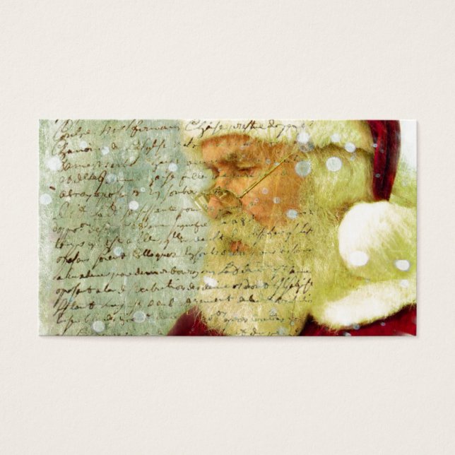 Santas Letter Visitekaartje (Voorkant)