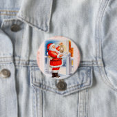 Santas-lijst Ronde Button 7,6 Cm (In situ)