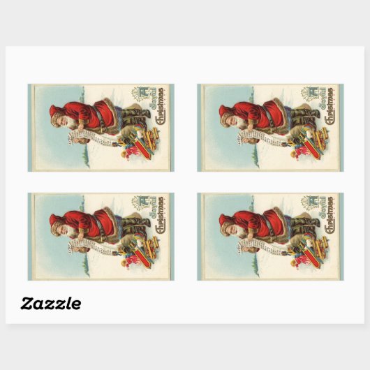 Santa's List Sticker (Vel)