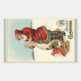 Santa's List Sticker