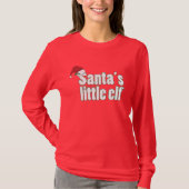 Santa's Little Elf T-shirt (Voorkant)
