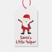 Santas Little Helper Candy Canards to from Cadeaulabel (Voorkant)