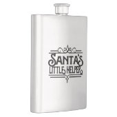 Santa's Little Helper Classic Flask Flacon (Rechts)
