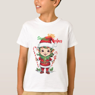 Santa's Little Helper Elf Kerst T-shirt